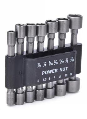Power Nutdriver Nut Driver Bit Set Sae&Metric Nut Driver
