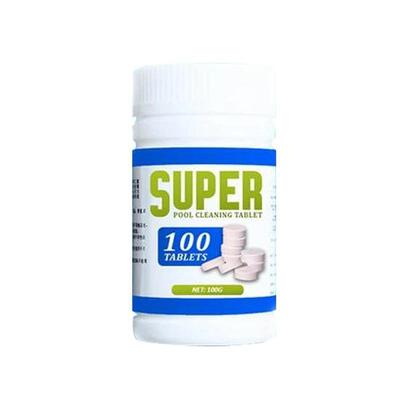 100pcs/Bottle Chlorine tablets swimming pool Cleaning Tablet