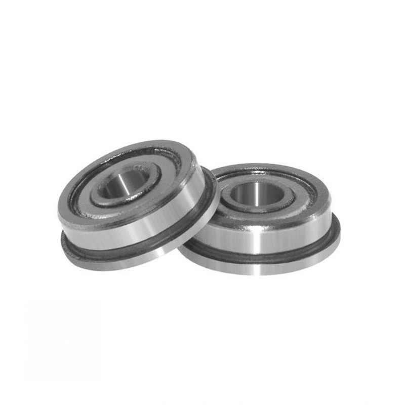 10pcs F604zz Bearing Metal Double Shielded Flanged Ball Bear