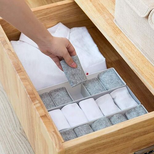 Home multi - box sock storage box plastic underwear drawer