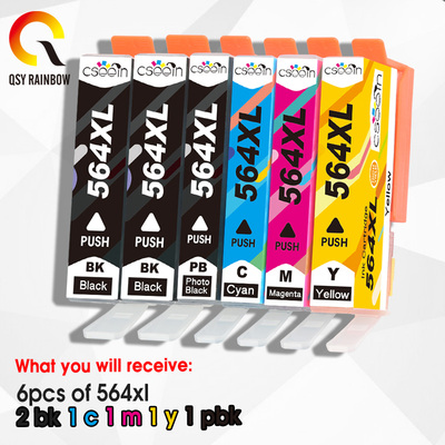 564XL compatible ink cartridge with chip For hp 564 xl Pho