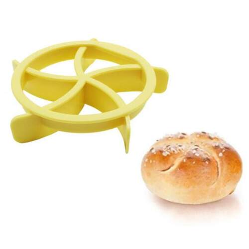 1PC Plastic Pastry Cutter Dough Cookie Press Homemade Bread