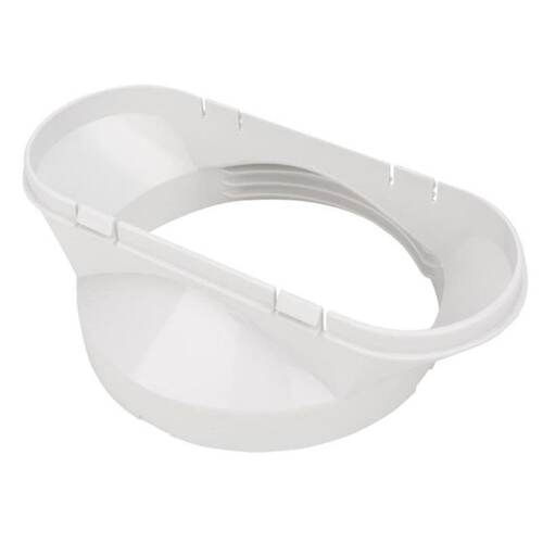13cm Dia Flat Mouth Air Conditioning Body Exhaust Duct Inter