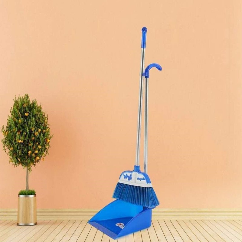 Sweep dustpan set combined home wiper sweep wiper broom swee-封面