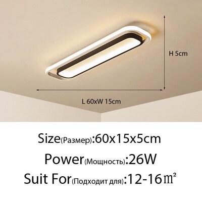 Modern led ceiling lights for living room plafond home ceili