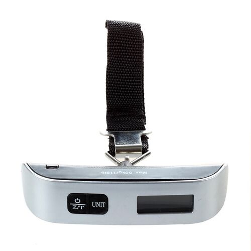 50kg x 50g LCD Handheld Luggage Baggage Weight Scale Thermom