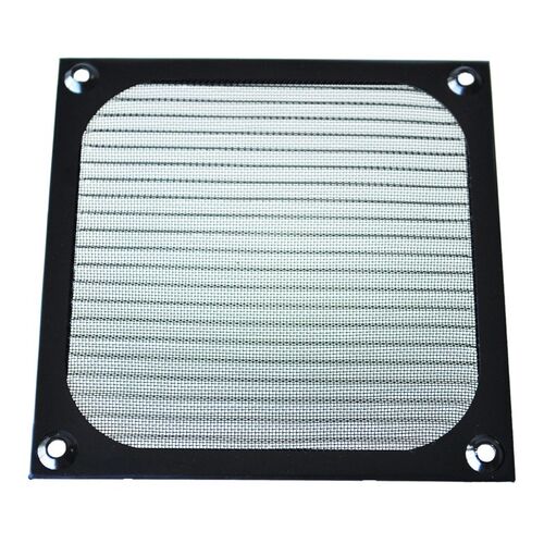 12cm x 12cm PC Cooler Fan Aluminum Dustproof Meshy Filter B