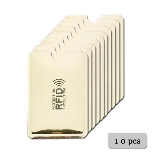 10pCs AntI RFID BLoCkIng ReADeR LoCk CARD HoLDeR ID BAnk CAR