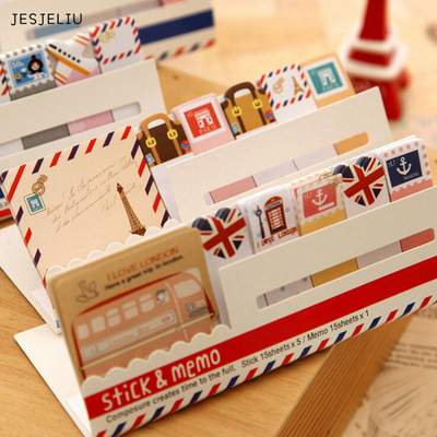 JESJELIU Popular Animal London Schedule Marker Self Adhesiv