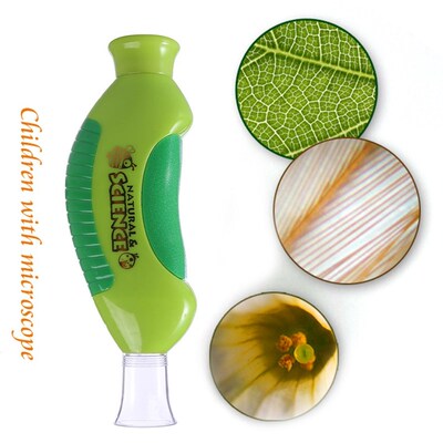 80x Children Science Toy Handhled Microscope Portable  Micr
