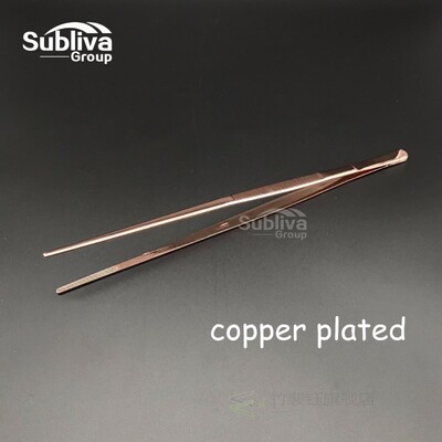 300mm Stainless Steel Kitchen Seafood  bar Tweezer Food Tong