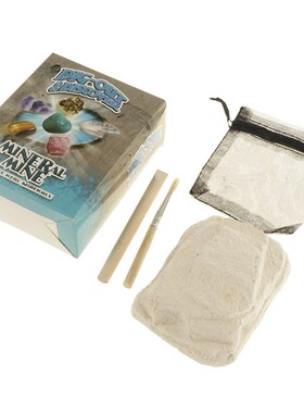 Fun Little Geologist Dig Out Rock