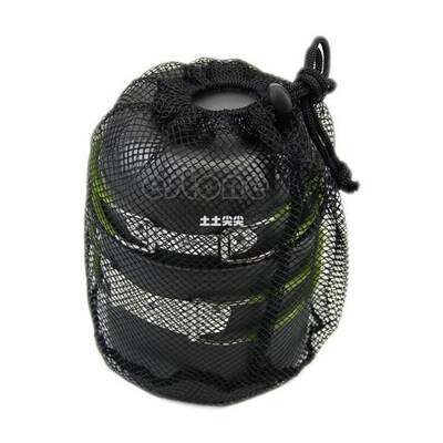 non-stick pots pans bowls portable outdoor camping hiking