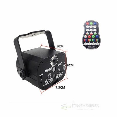 Mini RGB Disco Light DJ LED Laser Stage Projector Red Blue G