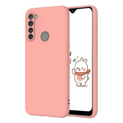 Candy Solid Color Soft Silicone Case For Xiaomi Redmi Note 8