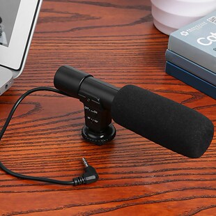 3.5mm Vlog Recording Portable Video Camera Microphone Photo