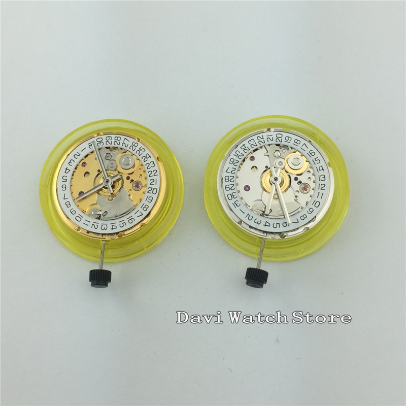 Sliver/Gold Color Seagull ST2130 Clone ETA 2824 2 movement 电子元器件市场 外设配件 原图主图