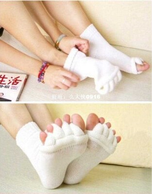 Foot&Toes Alignment Men&Women Cotton Socks Hot 1 Pai
