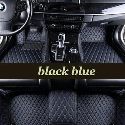High-quality leather car floor mat for hyundai SOLARIS CRETA