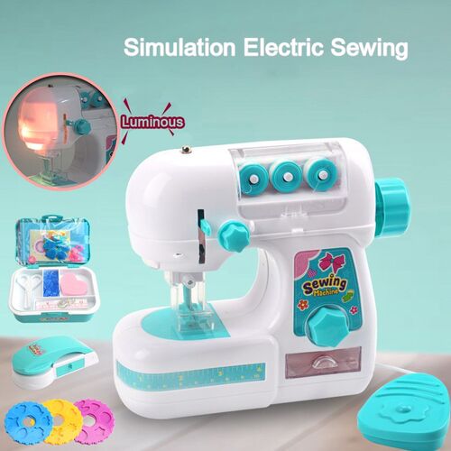 Simulation Electric Sewing Machine Mini Furniture  Educatio