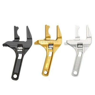 Adjustable Wrench Bathroom Spanner Wide 6-68mm Aluminum Allo