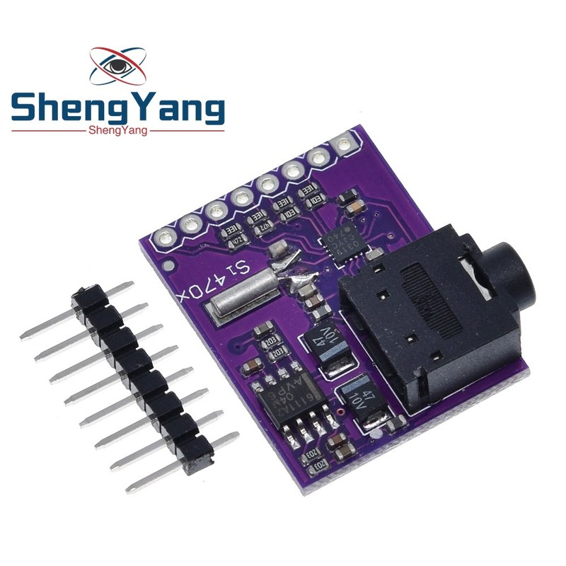 Si4703 RDS FM Radio Tuner Evaluation Breakout Module  Arduin