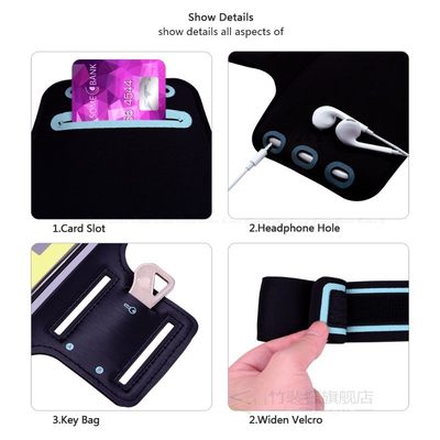 Waterproof Sports Running Arm Band Cover Bag  iPhone X XR XS