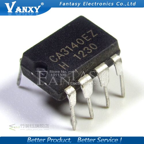 10PCS CA3140EZ DIP8 CA3140 DIP CA3140E DIP-8