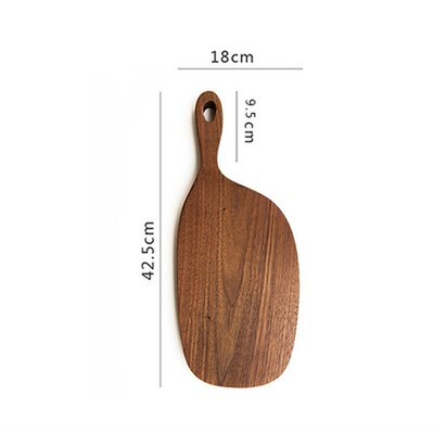 npainted hand-made black walnut breadboard baking chopping b