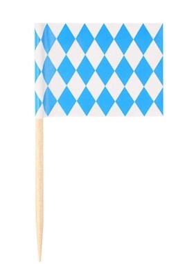 50pcs pack Oktoberfest Cocktail Picks Bavarian toothpick Fla