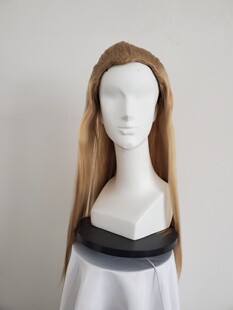 复仇者联盟雷神托尔亚麻棕美人尖小辫cosplay假发