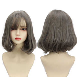 LoveLive!Sunshine!! 水团 Aqours成员 渡边曜 亚麻灰cosplay假发