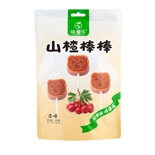 味蕾乐山楂棒棒独立包装