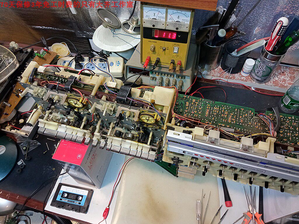 大齐工作室夏普专业收录音机维修收录机维修GF-777系GF-800磁带机