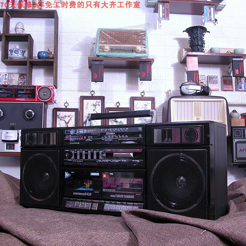 全好大型录音机Sanyo/三洋95品相