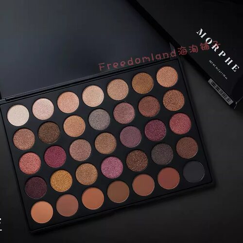 眼影盘偏光哑光morphe35色
