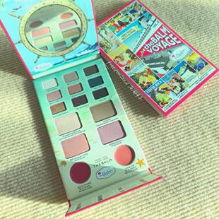 绝版孤品美国the balm Voyage眼影高光修容腮红唇膏组合彩妆盘