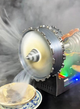NIKOLATOY飞机涡扇发动机Tr900模型喷气式引擎模型创意桌面摆件
