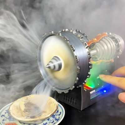 NIKOLATOY飞机涡扇发动机Tr900模型喷气式引擎模型创意桌面摆件