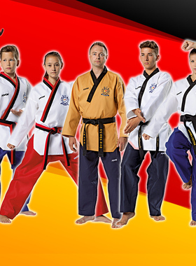 道郎 品势跆拳道服德国KWON官方渠道真品包邮 成人儿童4款WTF认证