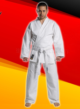 道郎 德国KWON牌空手道服标准款组手/训练用纹路面料开襟成人儿童