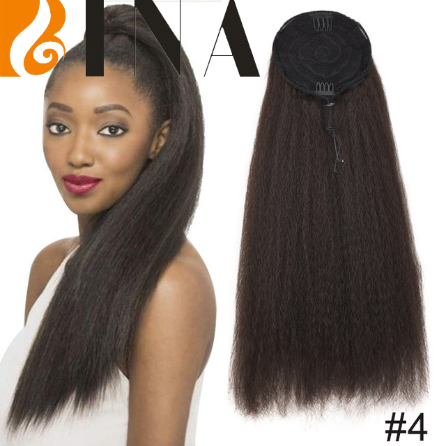 55CM黑色玉米须长直发尾假发yaki straight ponytail hairpieces|msdalam kategori Penjagaan rambut/rambut palsu, rambut palsu, Mawei - dari Buy2taobao.com untuk memberikan perkhidmatan ejen Taobao profesional membeli