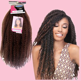 热销外贸marley twist crochet BRAID黑人假发 85CM脏辫接发辫子