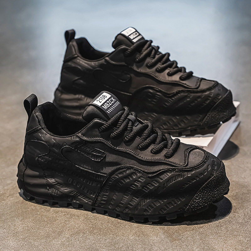 潮牌老爹鞋男ins超火迷彩拼接增高潮鞋春季新款厚底透气运动休闲,流行男鞋,单鞋,淘宝优惠券,粉丝福利购,淘宝优惠卷