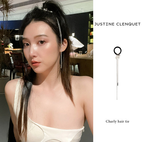 justineclenquet甜酷辣妹发绳