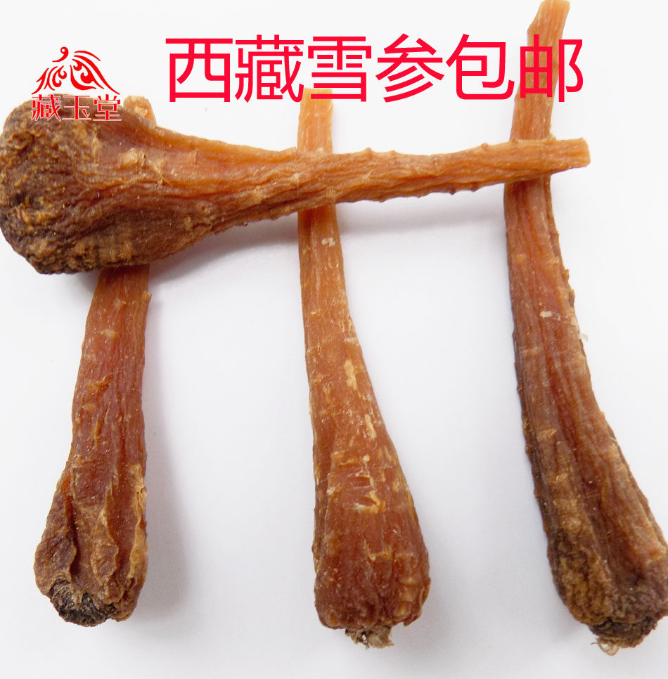 西藏特产藏雪参250克 藏血参雪人参玉人参红毛阳参刺参 传统滋补