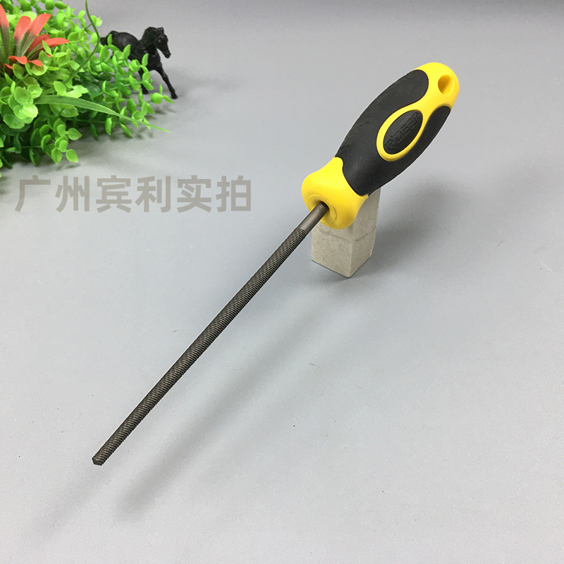 飞鹿RT-F004B/C/D圆锉圆型整形锉刀钢锉铁锉整形锉/8寸/10寸/12寸