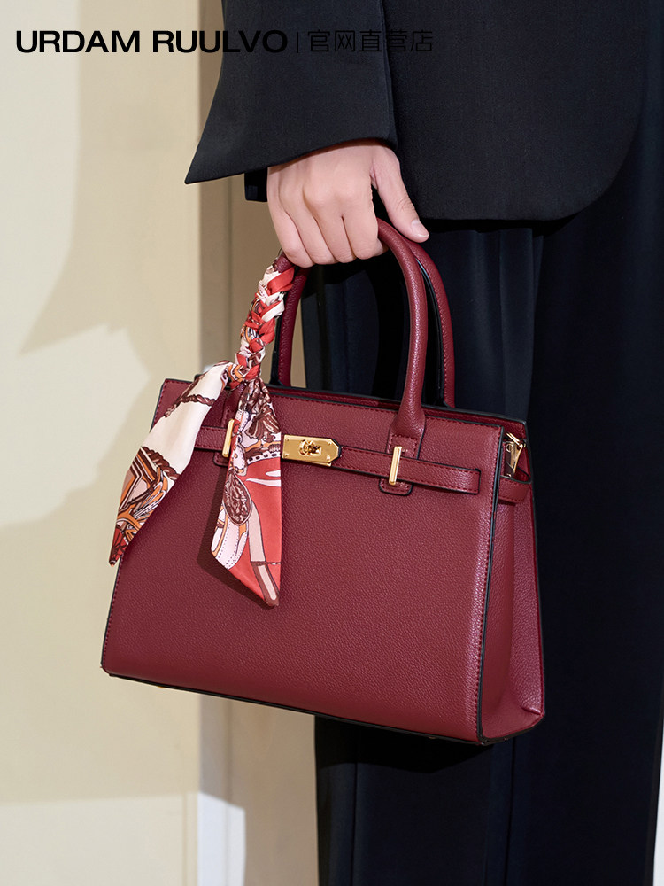 U&R Red Wedding Bag Mother's Day Gift Handbag for Moms Bag Women 2026 New High-End Birthday Gift for Mother-in-Law Bag