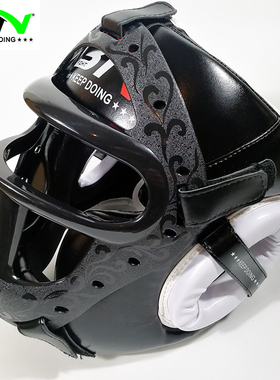 BN面罩拳击头盔 跆拳道泰拳训练成人搏击散打加厚儿童 头套护头