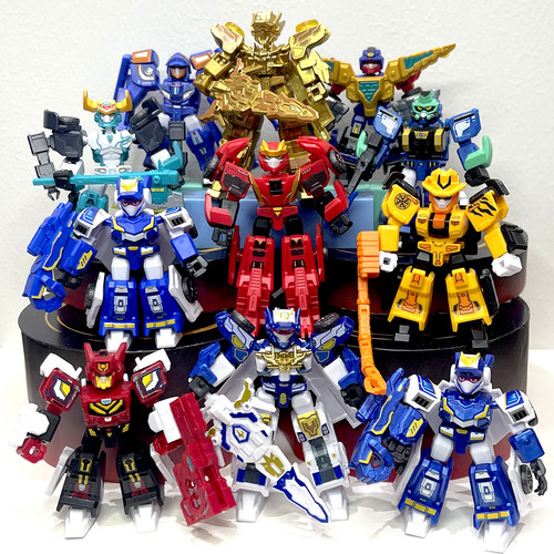正版森宝积木人新炫卡斗士3玩具